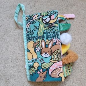 Garden Tails Soft Jellycat Baby Book